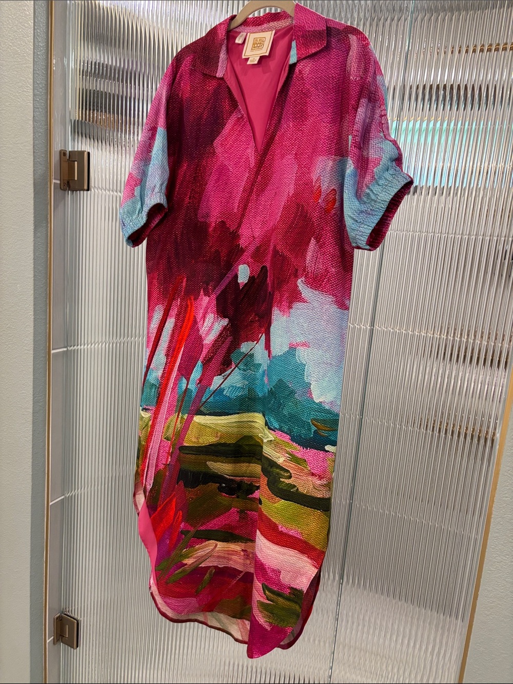 Emily McCarthy Poppy Caftan in Bellamy Sunset